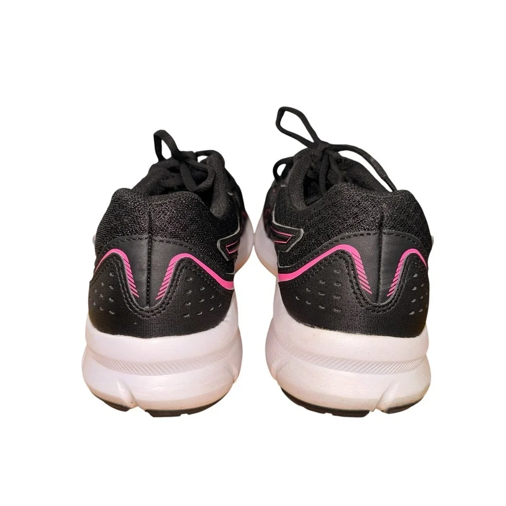 ASICS Gel-Excite 8‎ Running Shoes Womens 8.5 Wide Pre-Owned Sneakers Black Pink